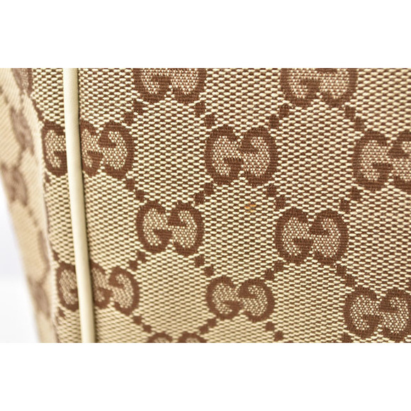 GUCCI Tote Bag Canvas Brown - Picture 4 of 12